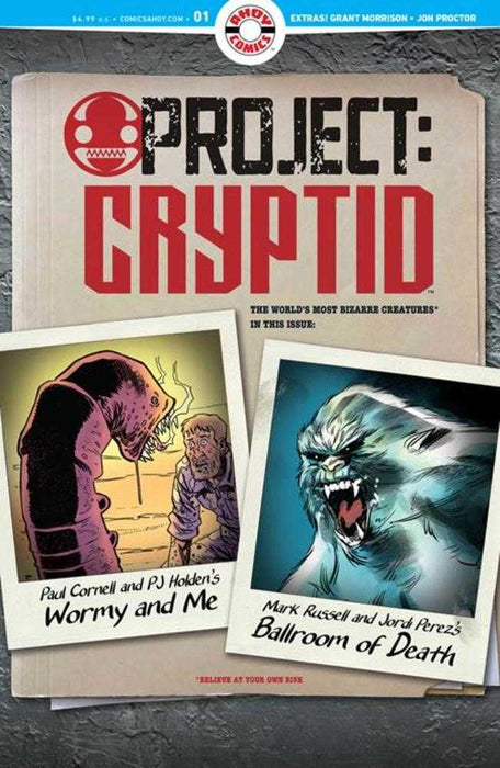 Project Cryptid #1 Of 6 Cover A Pj Holden & Jordi Perez Mature