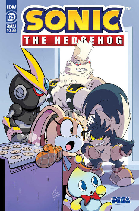 Sonic The Hedgehog #65 Variant B Lide