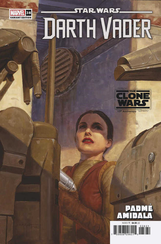 Star Wars: Darth Vader 38 E.M. Gist Padme Star Wars: Clone Wars 15th Anniversary Variant Dd