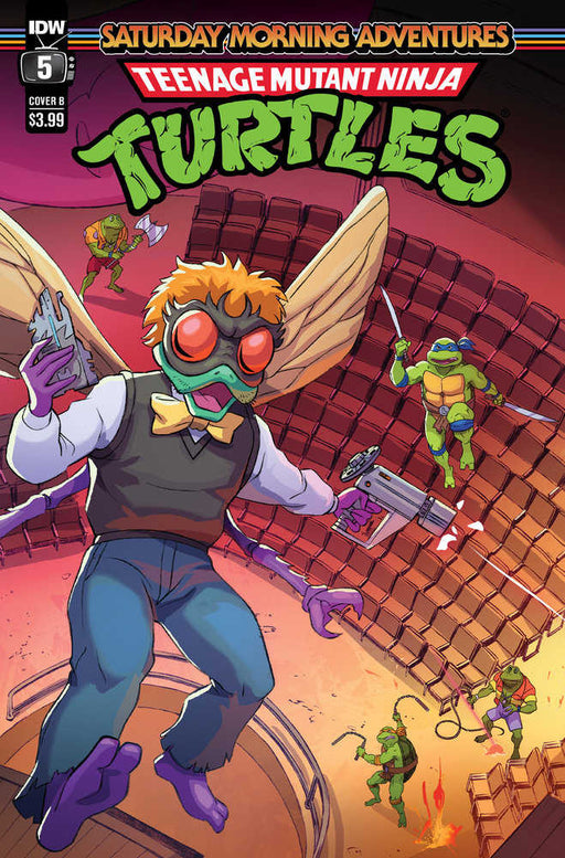 Teenage Mutant Ninja Turtles: Saturday Morning Adventures 2023- #5 Variant B Schoening