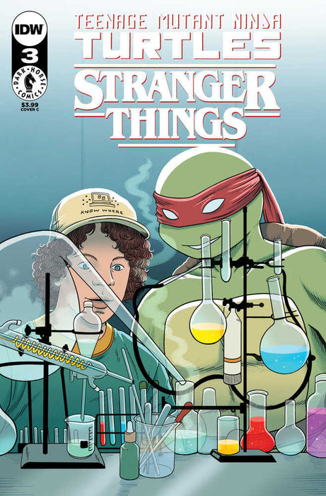 Teenage Mutant Ninja Turtles X Stranger Things #3 Variant C Woodall