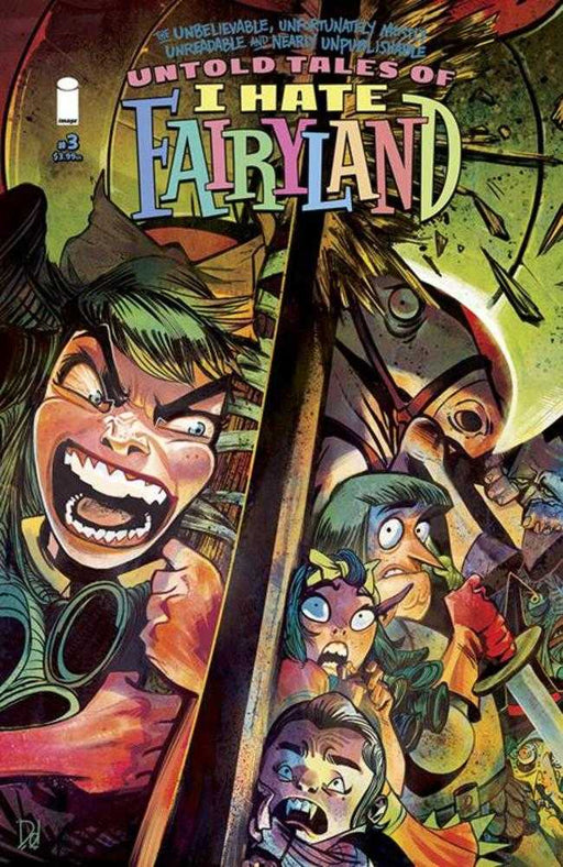 Unbelievable Unfortunately Mostly Unreadable And Nearly Unpublishable Untold Tales Of I Hate Fairyland #3 Of 5 Mike Del Mundo