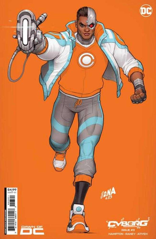 Cyborg #3 Of 6 Cover B David Nakayama Card Stock Variant