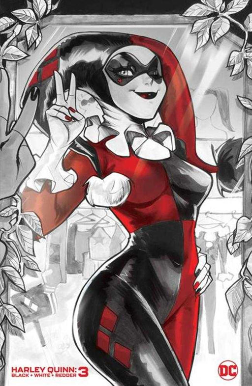 Harley Quinn Black White Redder #3 Of 6 Cover B Mirka Andolfo Variant