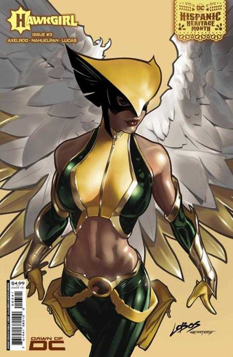 Hawkgirl #3 Of 6 Cover C Pablo Villalobos Hispanic Heritage Month Card Stock Variant