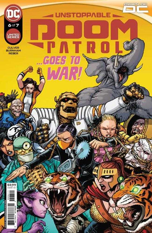 Unstoppable Doom Patrol #6 Of 7 Cover A Chris Burnham