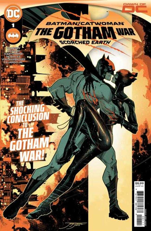 Batman Catwoman The Gotham War Scorched Earth #1 One Shot Cover A Jorge Jimenez