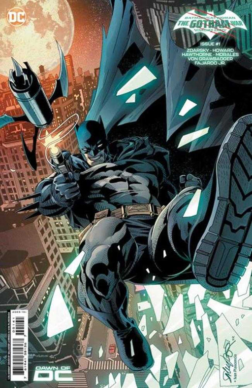 Batman Catwoman The Gotham War Scorched Earth #1 One Shot Cover E 1 in 25 Salvador Larroca Card Stock Variant