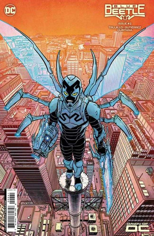 Blue Beetle #2 Cover C 1 in 25 Diego Olortegui Card Stock Variant