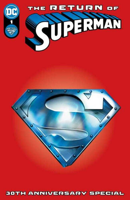 Return Of Superman 30th Anniversary Special #1 One Shot Cover C Dave Wilkins Steel Die-Cut Variant