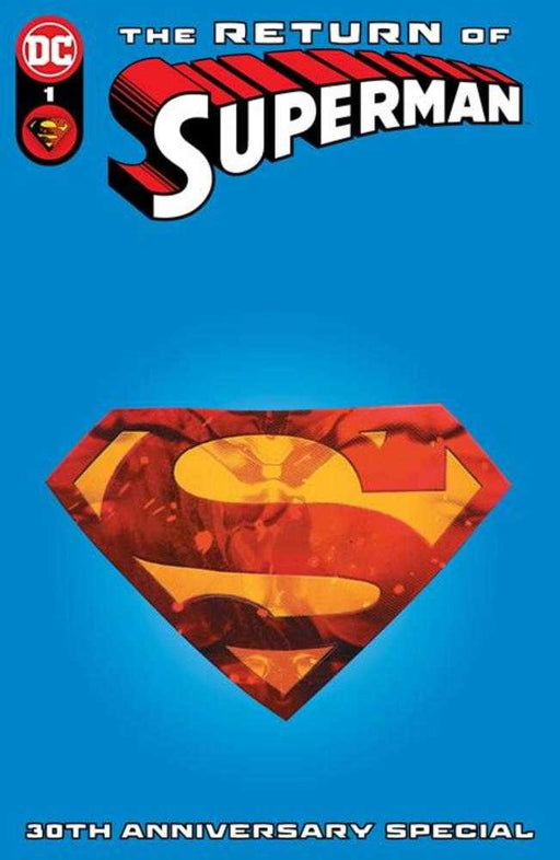 Return Of Superman 30th Anniversary Special #1 One Shot Cover B John Giang Cyborg Superman Die-Cut Variant