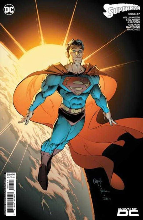 Superman #7 Cover F Greg Capullo & Jonathan Glapion Card Stock Variant #850