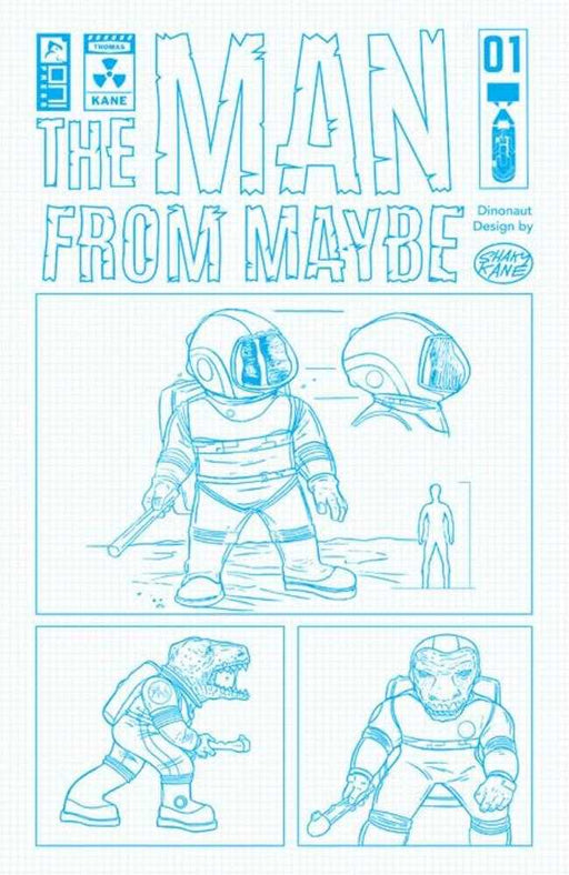 Man From Maybe #1 Cover D 1 in 10 Shaky Kane Design Variant