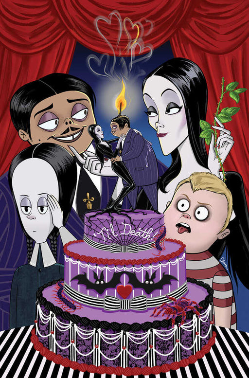 The Addams Family: Charlatan'S Web #1 Variant Ri 10 Clugston Flores Full Art