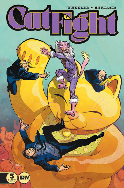 Cat Fight #5 Cover A Kyriazis