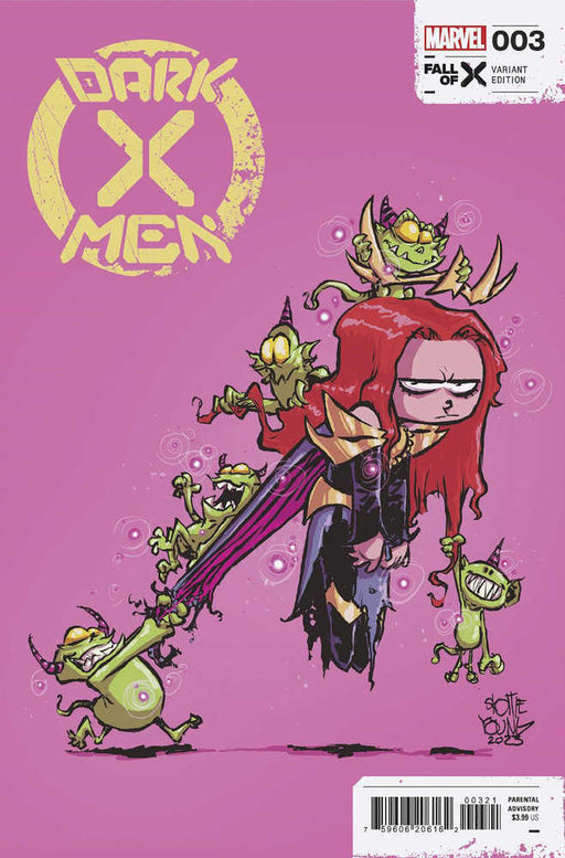 Dark X-Men 3 Skottie Young Variant Fall