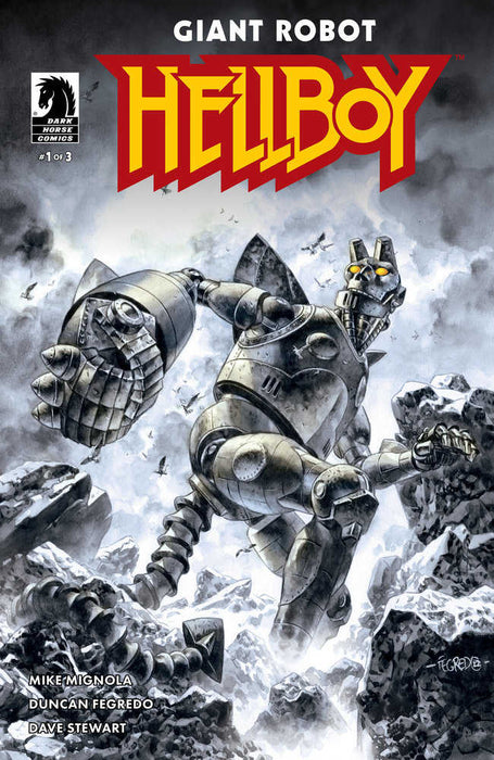 Giant Robot Hellboy #1 Cover A Duncan Fegredo