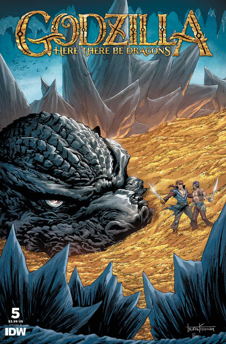 Godzilla Here There Be Dragons #5 Cover B Kirkham