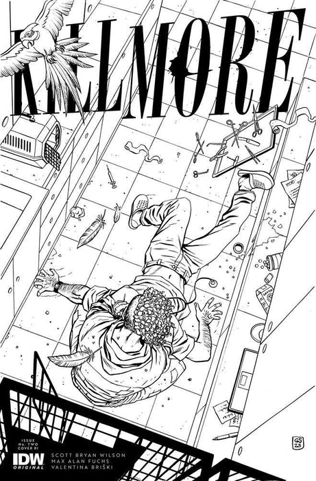 Kill More #2 Variant Ri 10 Sudzuka Black & White