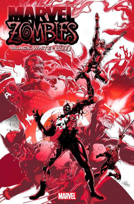 Marvel Zombies: Black, White & Blood 1 Carlos Magno Homage Variant