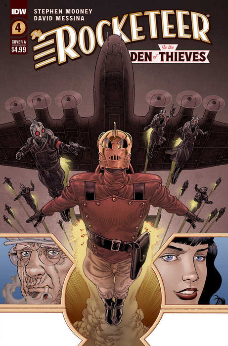 The Rocketeer: In The Den Of Thieves #4 Cover A Rodriguez