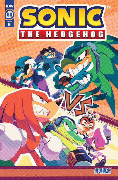 Sonic The Hedgehog #66 Variant Ri 10 Fourdraine