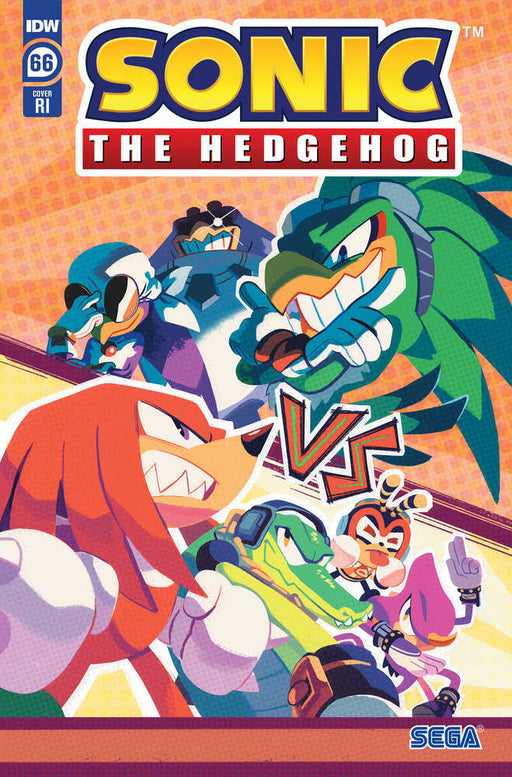 Sonic The Hedgehog #66 Variant Ri 10 Fourdraine