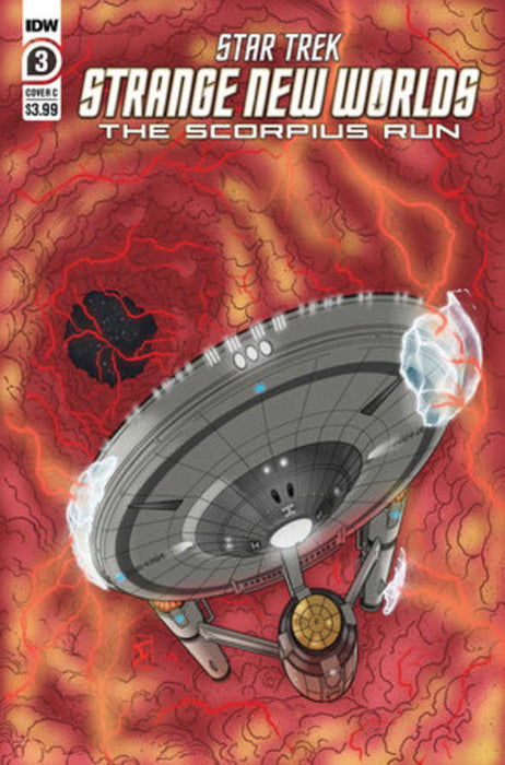 Star Trek Snw Scorpius Run #3 Cover C Igle