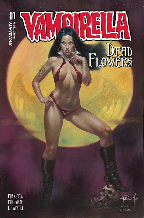 Vampirella Dead Flowers #1 Cover A Parrillo