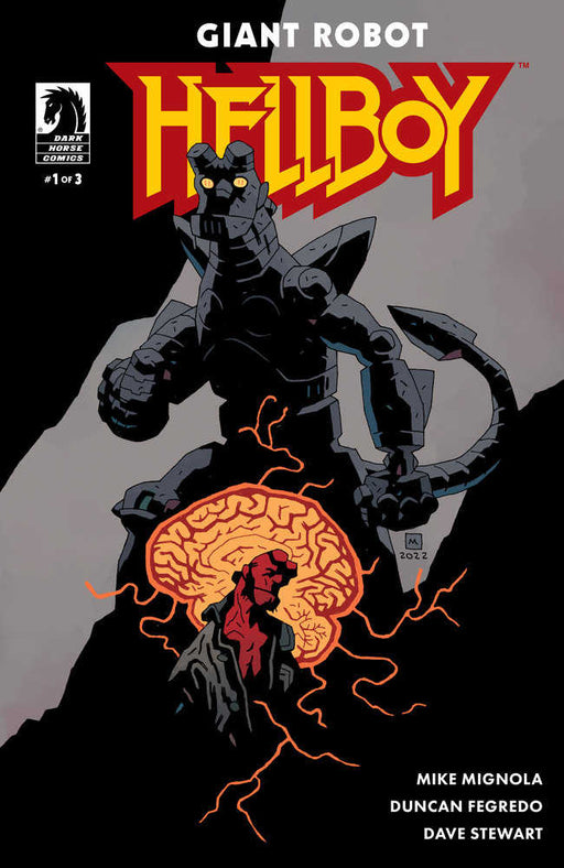 Giant Robot Hellboy #1 Cover B Mike Mignola