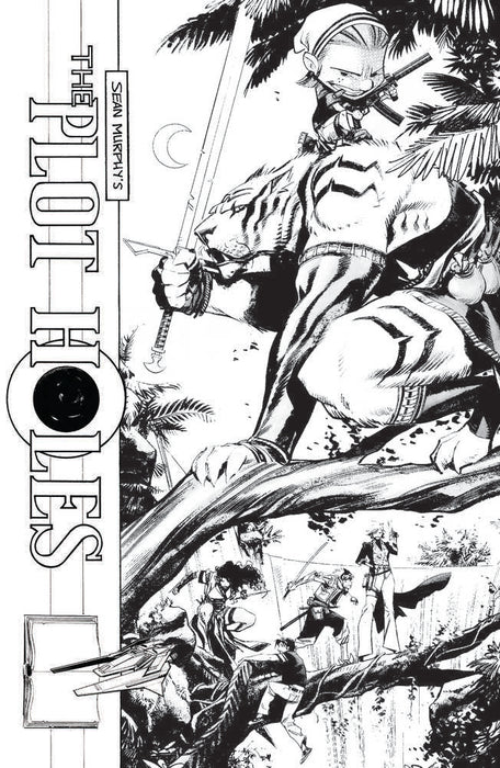 Plot Holes #2 Of 5 Cover F 10 Copy Variant Edition Black & White Murphy Mature