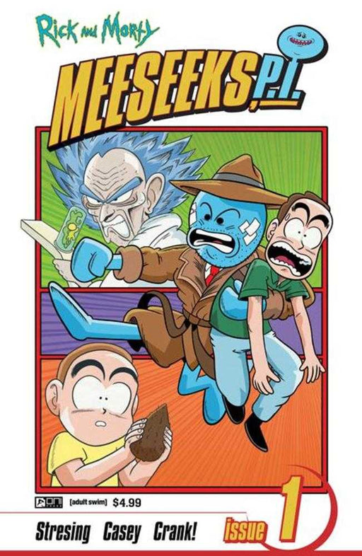 Rick And Morty Meeseeks Pi #1 Of 4 Cover B Marc Ellerby Variant Mature