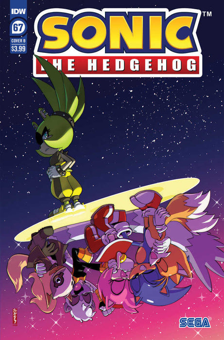 Sonic The Hedgehog #67 Variant B Jampole