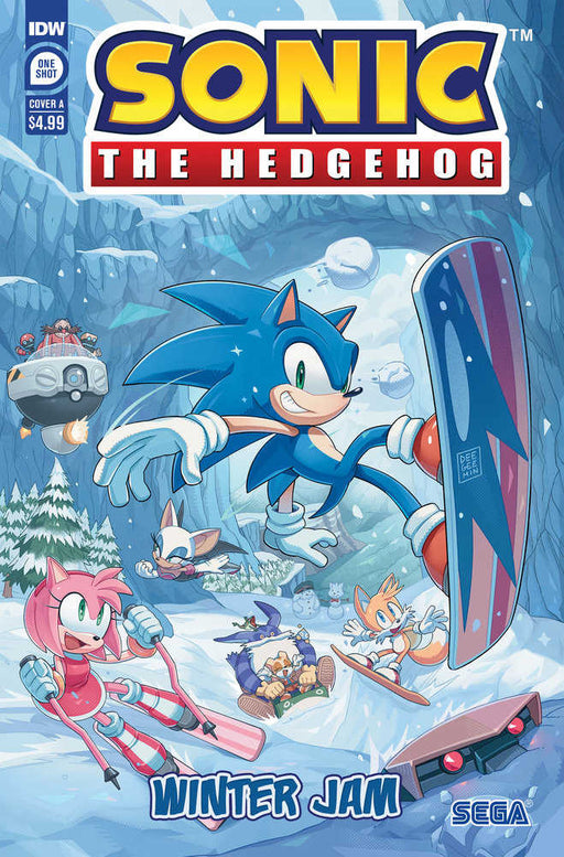 Sonic The Hedgehog: Winter Jam Cover A Kim