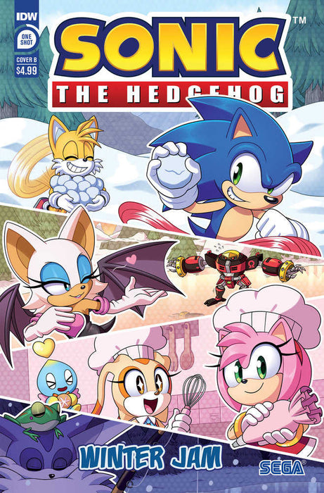 Sonic The Hedgehog: Winter Jam Variant B Oz