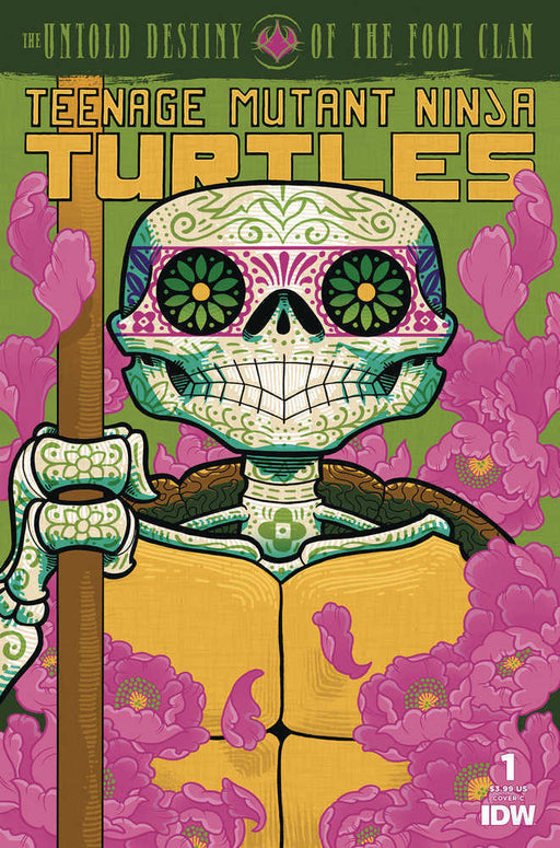 Teenage Mutant Ninja Turtles Untold Destiny Of Foot Clan #1 Cover C Dia De Los Muertos IDW Publishing