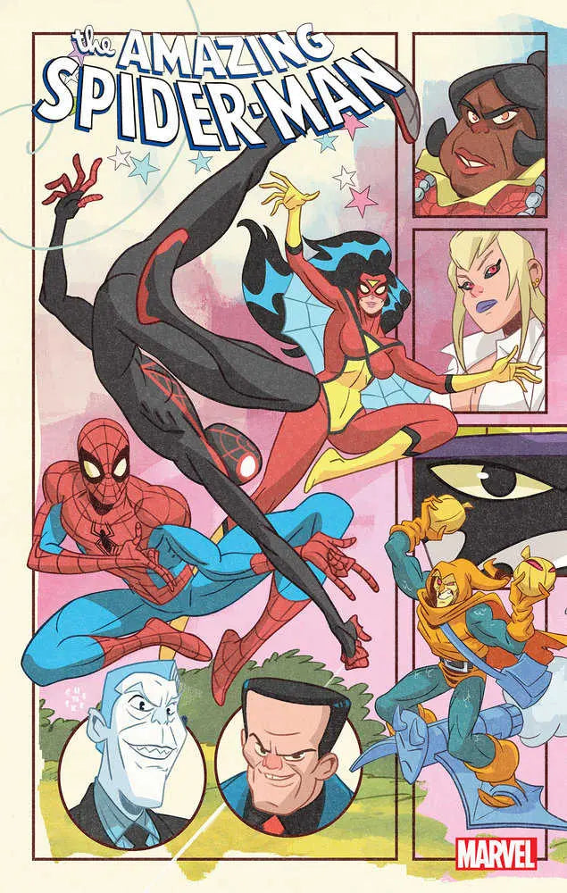 Amazing Spider-Man 39 Sean Galloway Saturday Morning Connecting Variant Gw