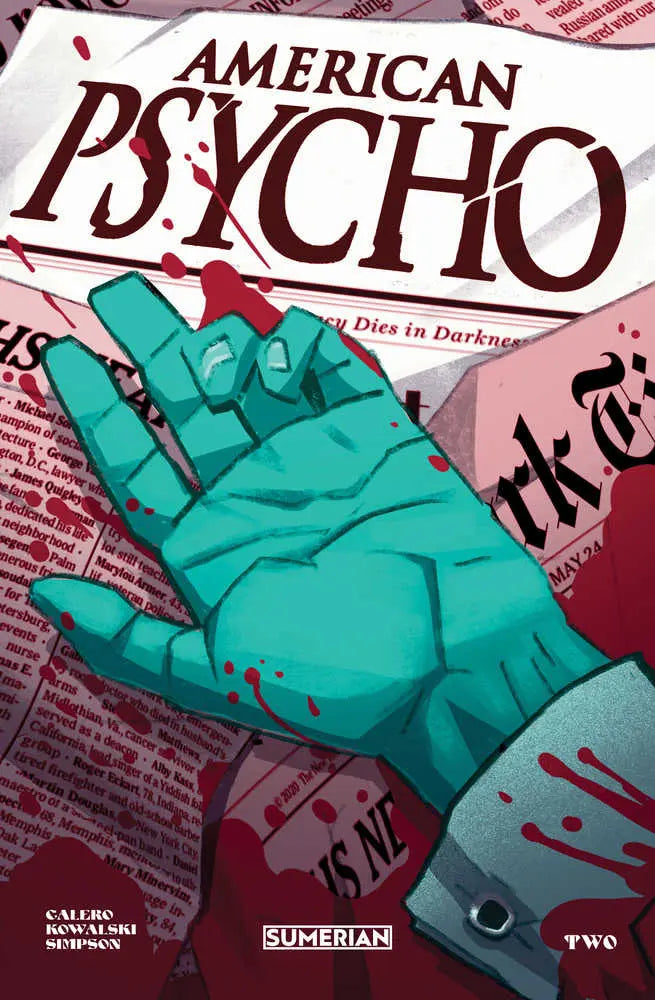 American Psycho #2 Of 5 Cover D Colangeli Mature