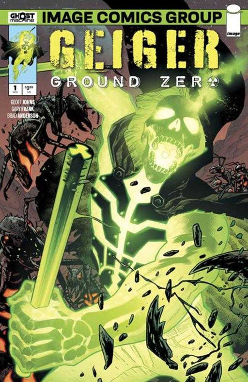 Geiger Ground Zero #1 Of 2 Cover B Bryan Hitch Variant