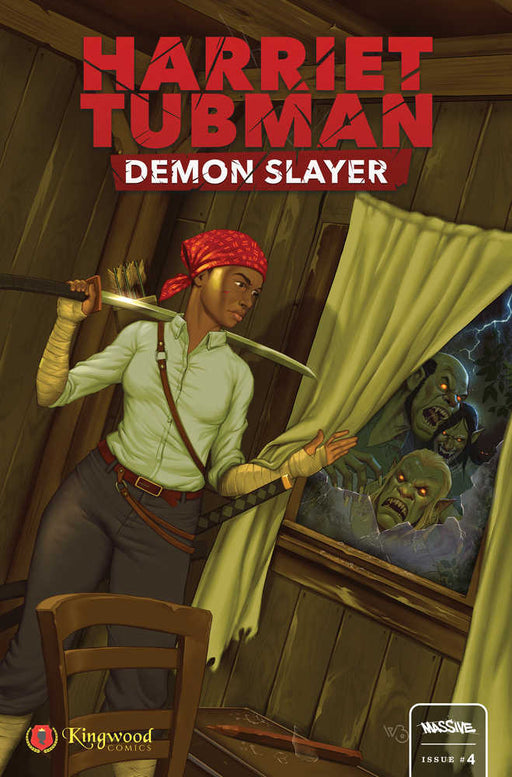 Harriet Tubman Demon Slayer #3 Cover B Barna Evil Dead Homage