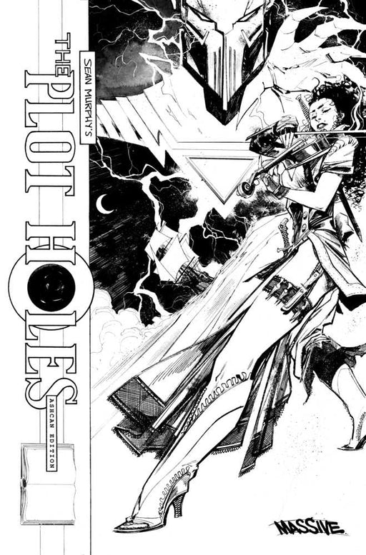 Plot Holes #4 Of 5 Cover D 10 Copy Variant Edition Black & White Murphy Mature