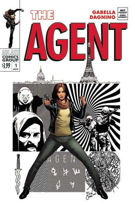 The Agent #1 Cover D Fritz Casas Shield Homage Mature