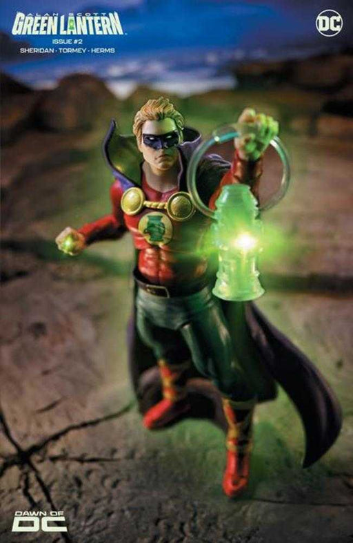 Alan Scott The Green Lantern #2 Of 6 Cover C Alan Scott McFarlane Toys Action Figure Card Stock Variant