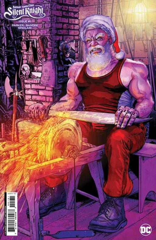 Batman Santa Claus Silent Knight #1 Of 4 Cover E 1 in 25 Tony Shasteen Card Stock Variant