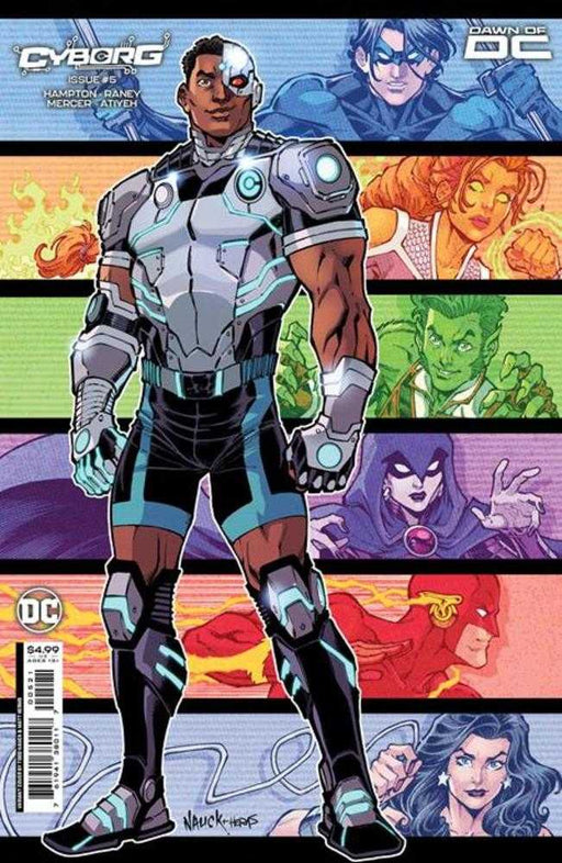 Cyborg #5 Of 6 Cover B Todd Nauck Card Stock Variant