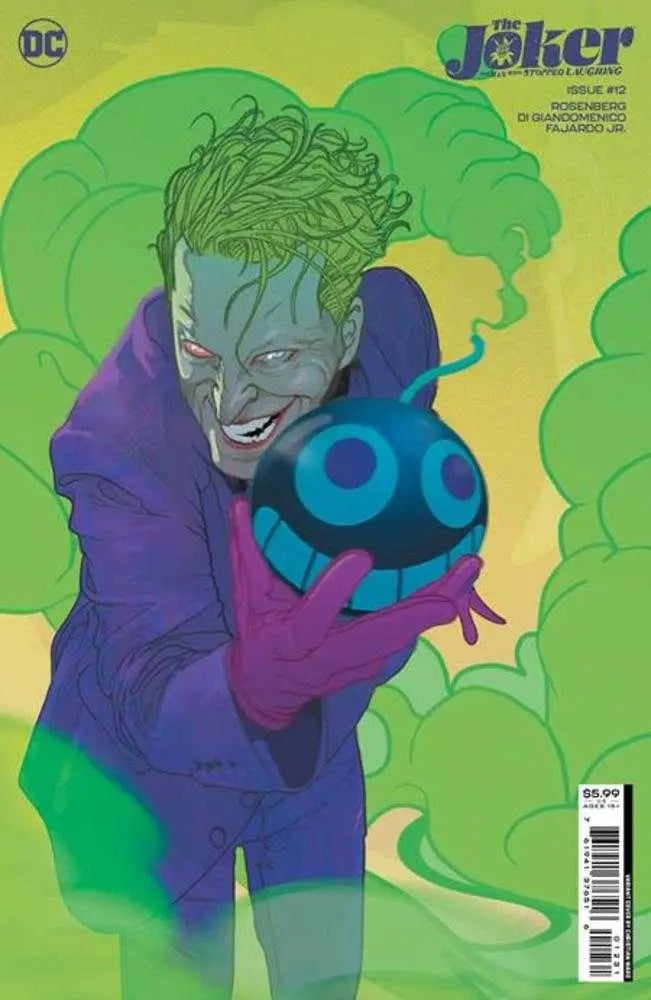 Joker The Man Who Stopped Laughing #12 Cover C Christian Ward Variant