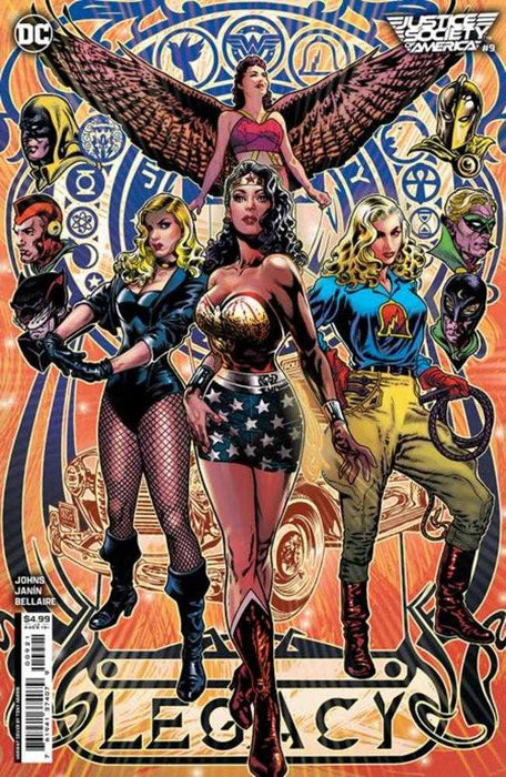 Justice Society Of America #9 (Of 12) Cover B Tony Harris Card Stock Variant DC Comics