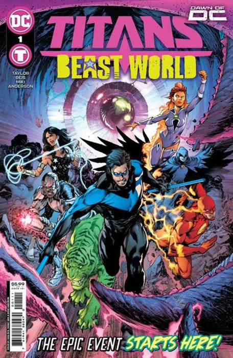 Titans Beast World #1 Of 6 Cover A Ivan Reis & Danny Miki