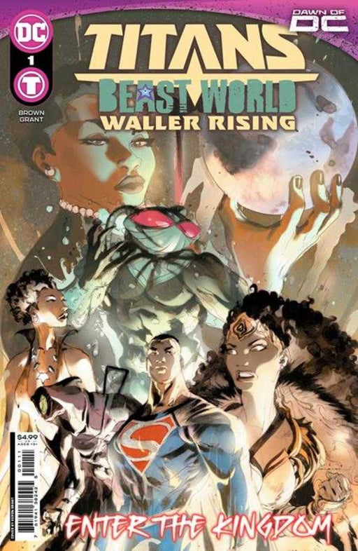 Titans Beast World Waller Rising #1 One Shot Cover A Keron Grant