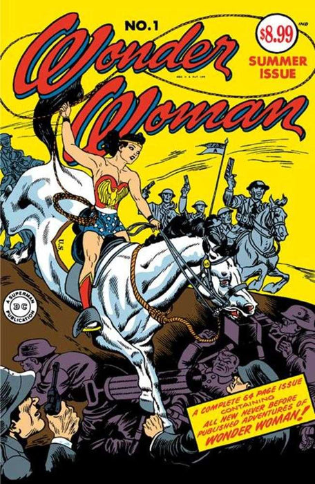 Wonder Woman #1 1942 Facsimile Edition Cover B Harry G Peter Foil Variant